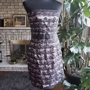 NWT Suzy Shier Pink Dress Knee Midi Size XL